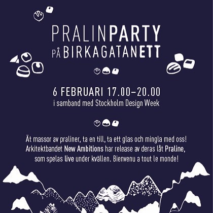 Furniture fair! Design! French music! Pralines! Welcome to Birkagatanett next tuesday